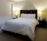Master bedroom large closets Victoria townhouse