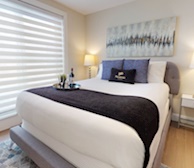 Master Bedroom Queen Mattress Fully Furnished Apartment Suite Halifax NS