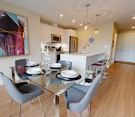 Kitchen Open Concept Free WiFi Fully Furnished Apartment Halifax NS