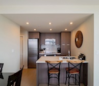 Modern kitchen with breakfast bar Era 1209