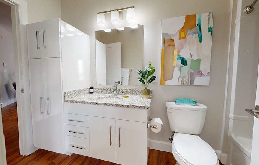 12 Second Bathroom 3 Piece Fully Furnished Apartment Suite Dieppe New Brunswick
