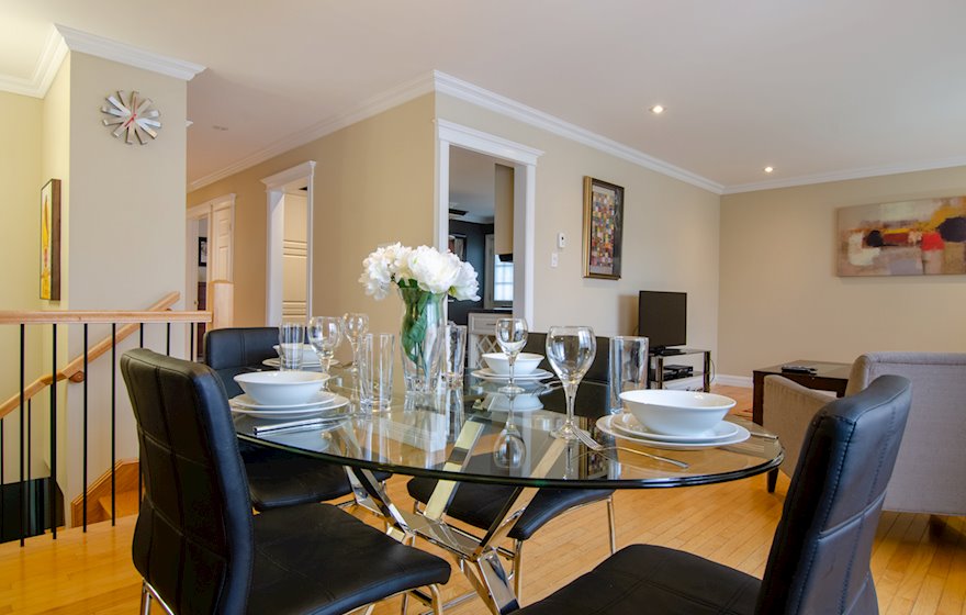 (Dining Room) Fully Furnished Suites Prime Location 80 Carrick Drive St. John's NL