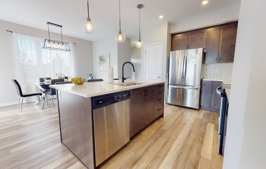 Kitchen Fully Equipped Five Appliances Stainless Steel Kanata
