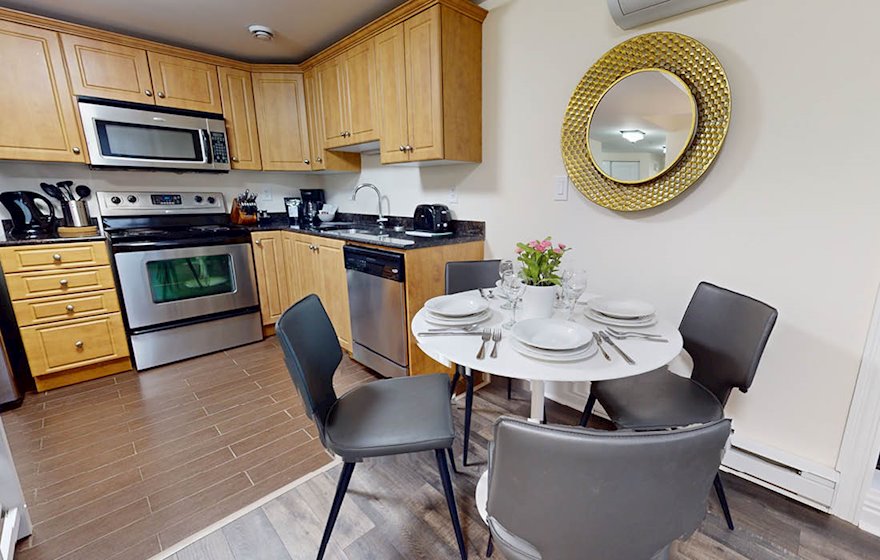 7 Dining Room Fully Furnished Apartment Suite Halifax NS