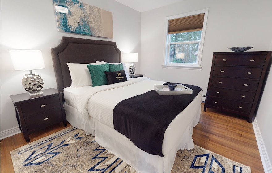 Third Bedroom Bedford Fully Furnished Short Term Apartment Rental Bedford NS
