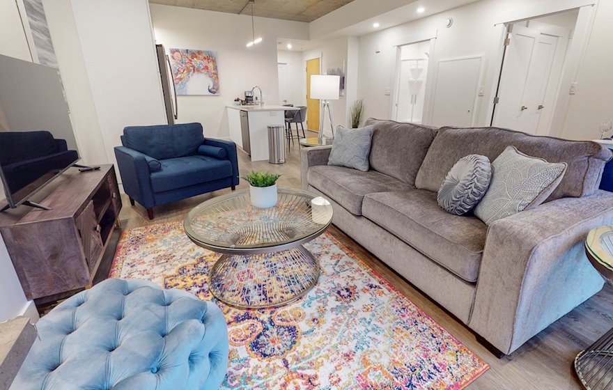 12 Living Room Free WiFi Fully Furnished Apartment Suite Halifax NS