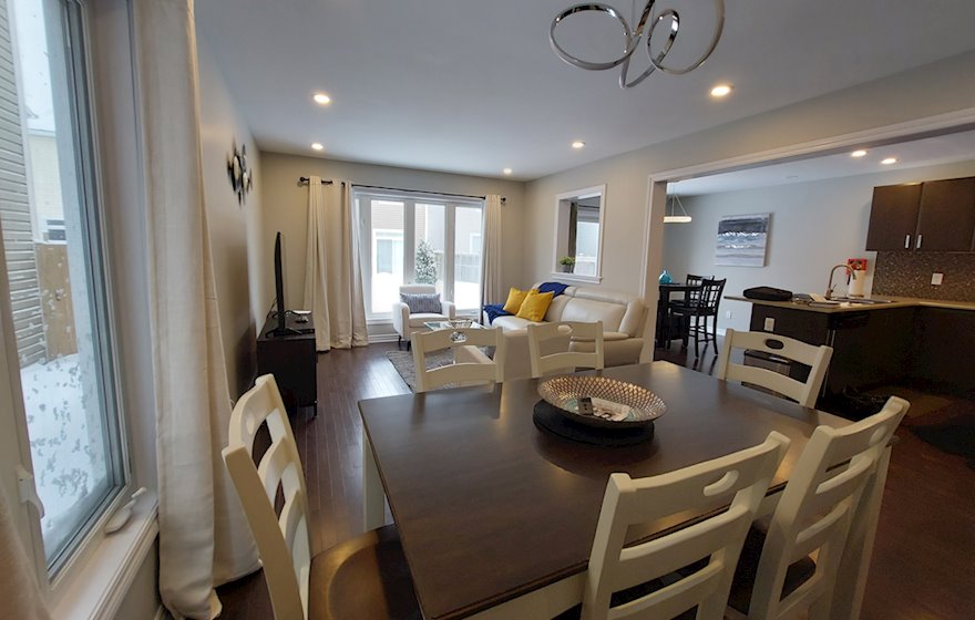 Dining Room Fully Furnished Apartment Suite Barrhaven