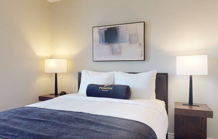 Third Bedroom Queen Mattress Fully Furnished Apartment Suite Orleans