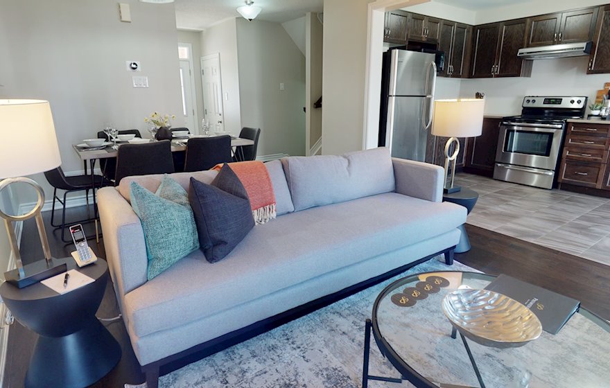 Living Room Free WiFi Fully Furnished Apartment Suite Orleans
