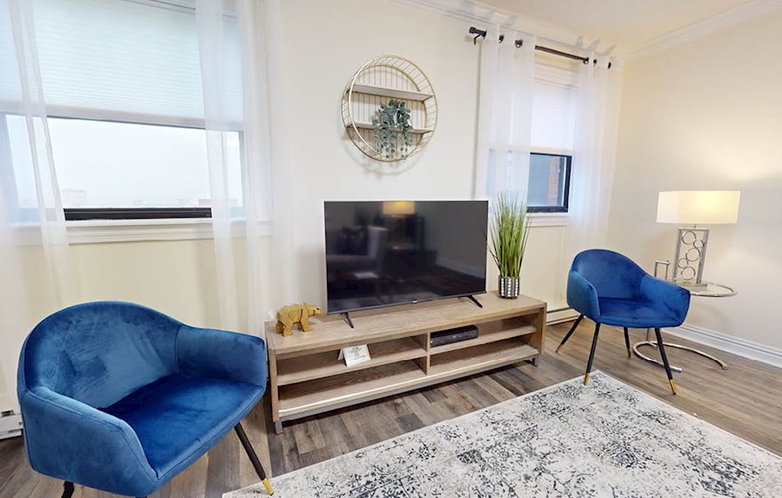 6 Living Room Free WiFi Fully Furnished Apartment Suite Halifax NS