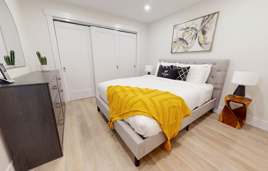 6 Second Bedroom Queen Mattress Fully Furnished Apartment Suite Halifax NS