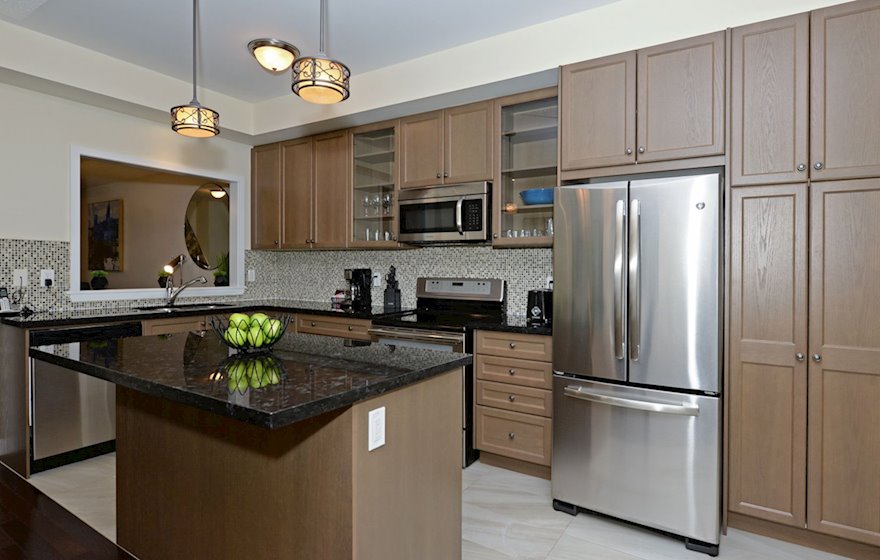 Kitchen Fully Equipped Five Appliances Stainless Steel Pickering