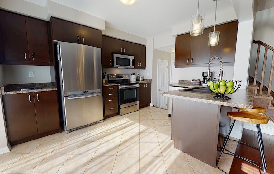 Kitchen Fully Equipped Five Appliances Stainless Steel Milton