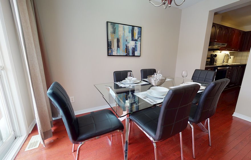 Dining Room Fully Furnished Apartment Suite Kanata