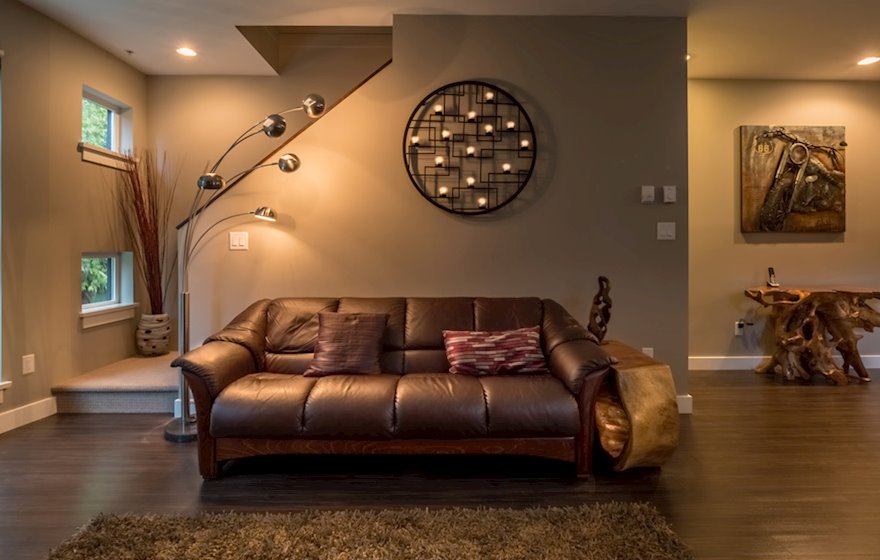 Living room Victoria townhouse