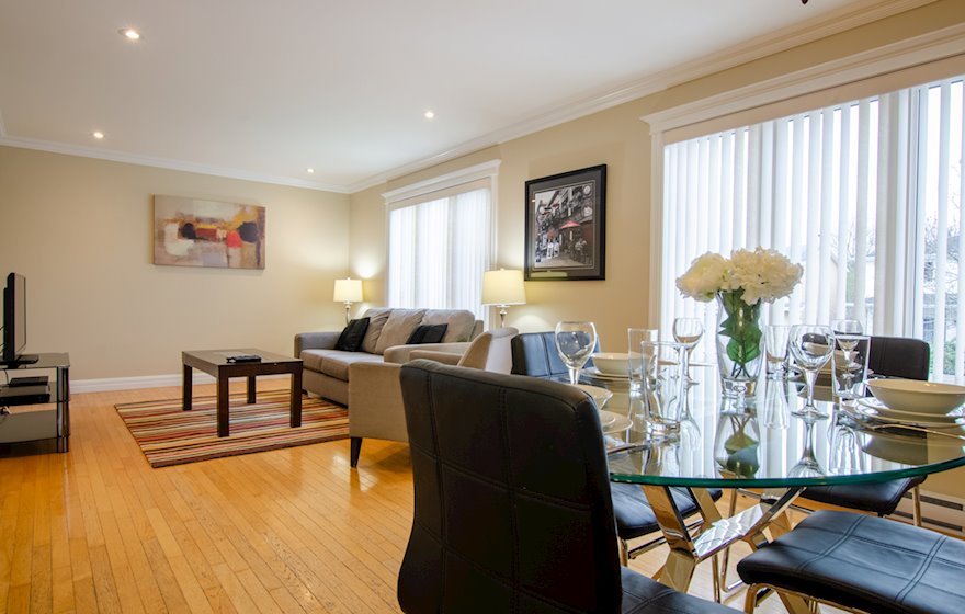 (Living Room) Fully Furnished Suites Prime Location 80 Carrick Drive St. John's NL