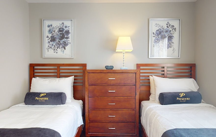 Bedroom Twin Mattress Fully Furnished Apartment Suite Brampton