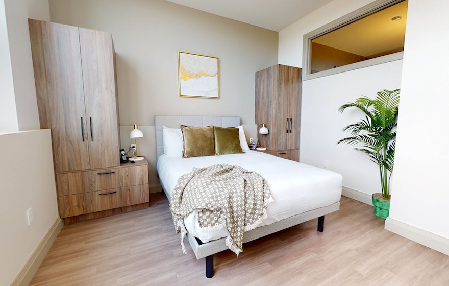 7 Primary Bathroom Walk In Shower Fully Furnished Apartment Suite St. John’s