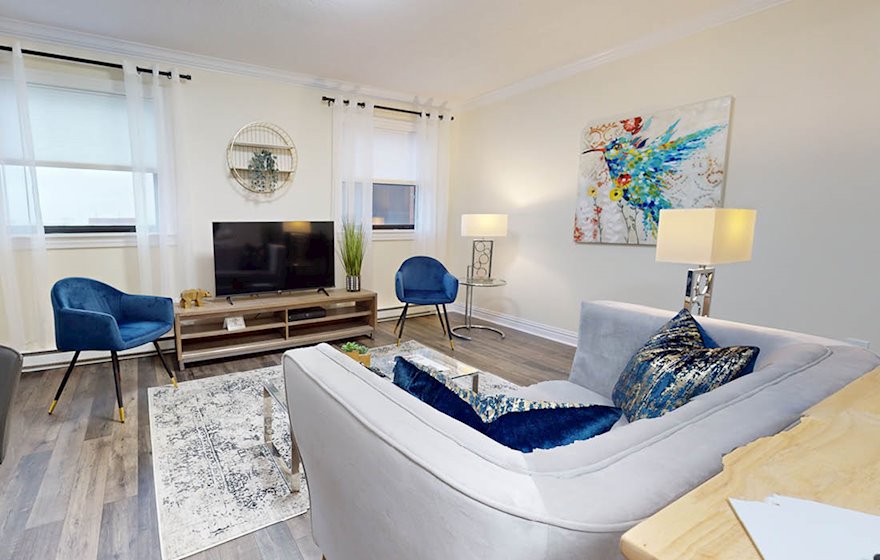 4 Living Room Free WiFi Fully Furnished Apartment Suite Halifax NS