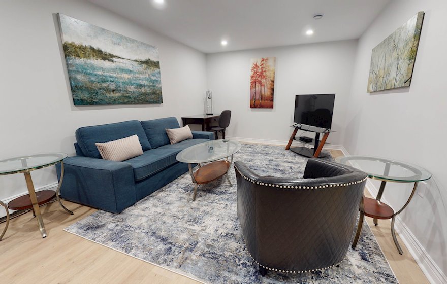 13 Living Room Temporary Housing Bedford Fully Furnished Short-Term Rental Townhouse Bedford NS