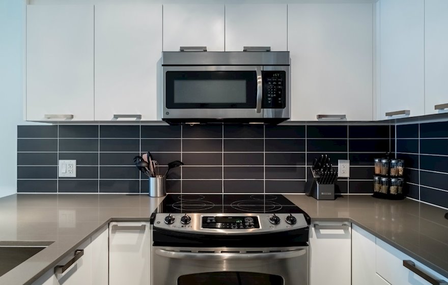 Union condo kitchen in suite #301