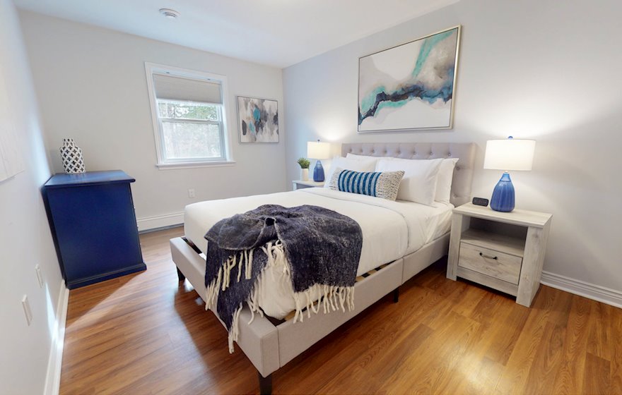 10 Second Bedroom Corporate trips Bedford Fully Furnished Short Term Apartment Rental Bedford NS