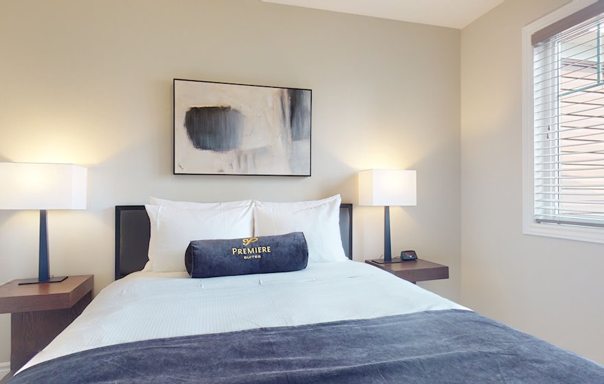 Second Bedroom Queen Mattress Fully Furnished Apartment Suite Orleans