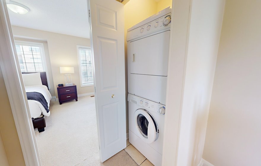In Suite Laundry Furnished Apartment Suite Burlington