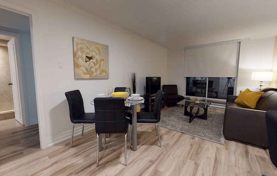 506 Dining Room Fully Furnished Apartment Suite Ottawa
