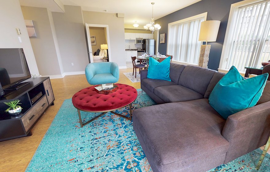 1 Living Room Free WiFi Fully Furnished Apartment Suite Bedford Heights Bedford, NS