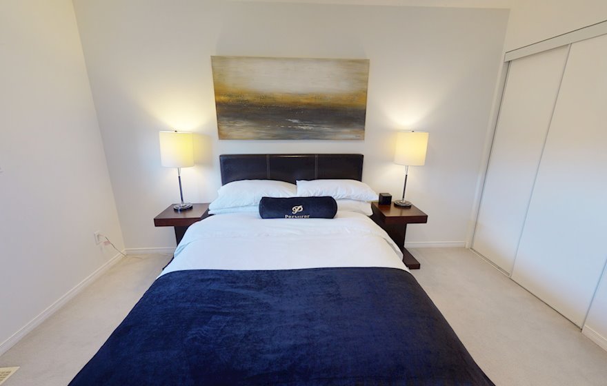 Third Bedroom Queen Mattress Fully Furnished Apartment Suite Kanata