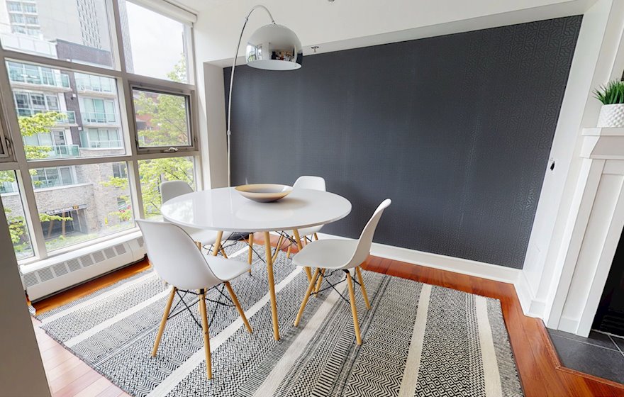11 dining area with downtown street view Halifax NS