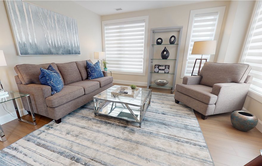Living Room Free WiFi Fully Furnished Apartment Coburg Residence Halifax NS