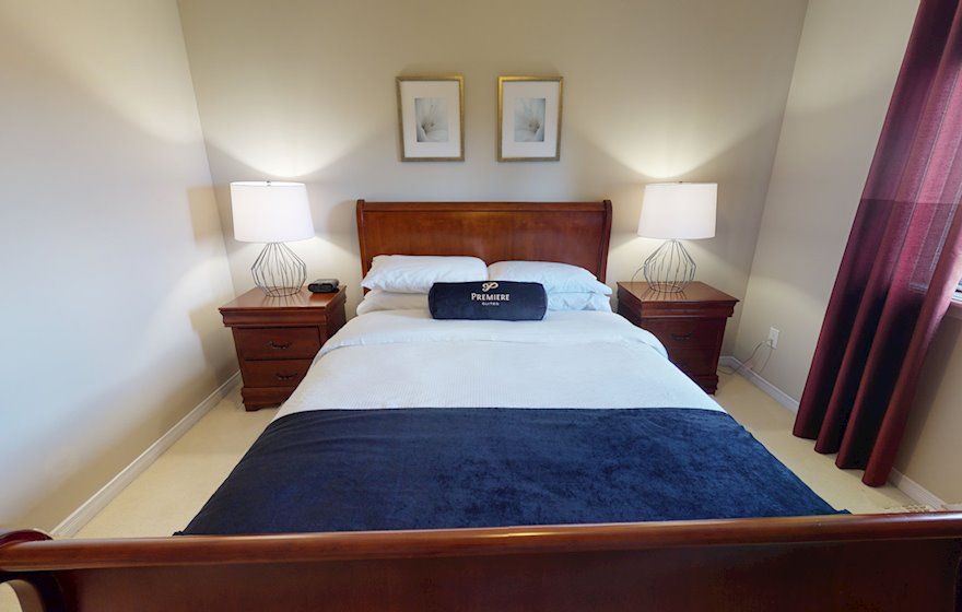 Second Bedroom Queen Mattress Fully Furnished Apartment Suite Kanata