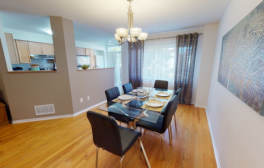 Dining Room Fully Furnished Apartment Suite Kanata