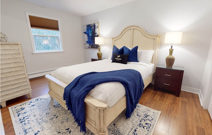 Second Bedroom Fully Furnished Short Term Townhouse Rental Bedford NS